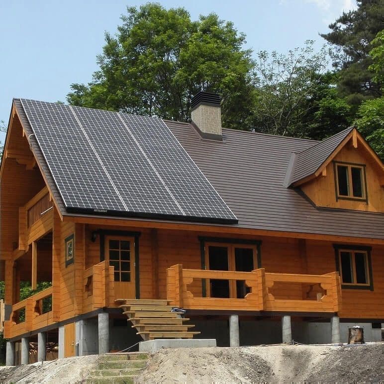 ログハウスキット18 間取り図面