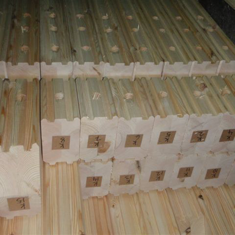 ログハウス生産 プレカット